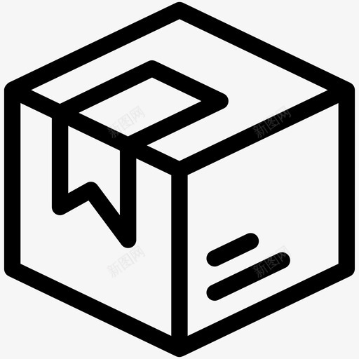 包装包装箱送货图标svg_新图网 https://ixintu.com 包装 包装箱 包裹 商务电子商务物流概要 物流 送货
