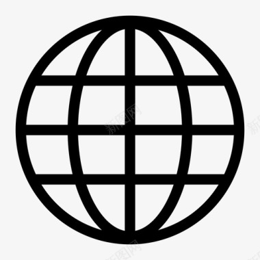 地球地球网格世界图标图标