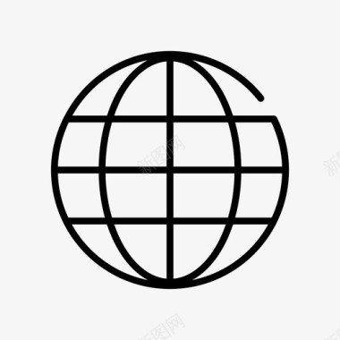 地球全球宇宙图标图标
