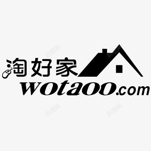 淘好家logosvg_新图网 https://ixintu.com 淘好家logo logo