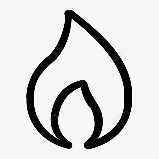 火svg_新图网 https://ixintu.com 火