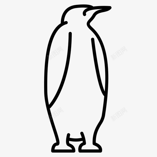 企鹅动物鸟图标svg_新图网 https://ixintu.com 企鹅 企鹅收藏 冰 动物 苍蝇 鸟