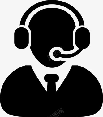 客户服务耳机商务卷2图标图标