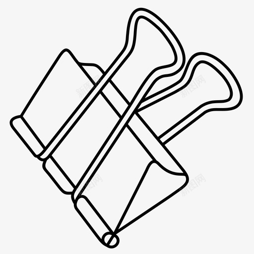 活页夹夹子办公室图标svg_新图网 https://ixintu.com 办公室 夹子 活页夹 纸张