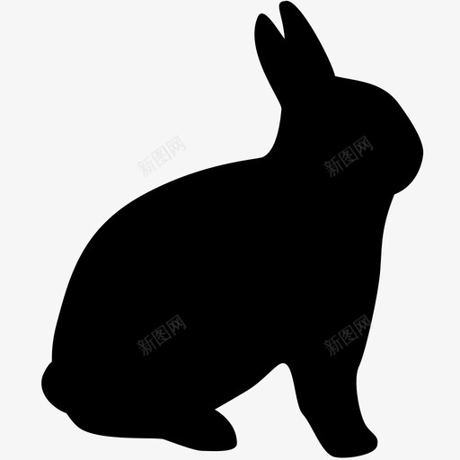 兔子svg_新图网 https://ixintu.com 兔子 rabbit