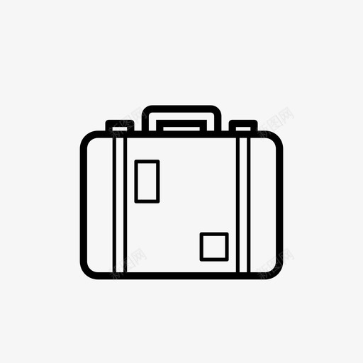 旅行包行李夏季图标svg_新图网 https://ixintu.com 假期 夏季 夏季卷1 旅行包 行李