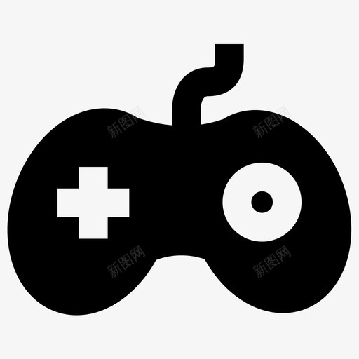 游戏游戏杆电子图标svg_新图网 https://ixintu.com 游戏 游戏控制器 游戏杆 游戏板 电子 视频游戏