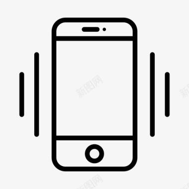 手机铃声手机振动智能手机铃声图标图标