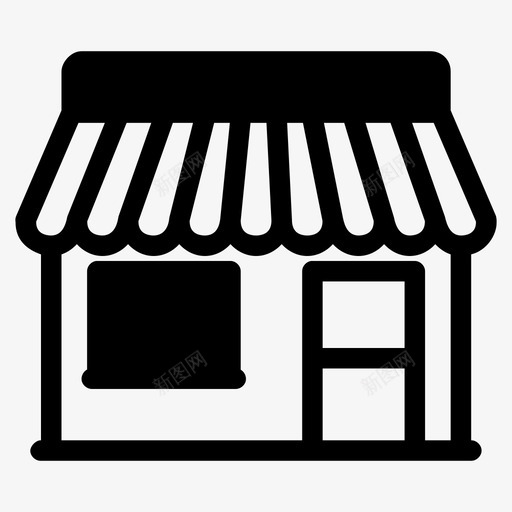 家婴儿店房子图标svg_新图网 https://ixintu.com 商店 婴儿店 家 房子 网店