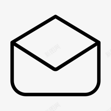 电子邮件信封新邮件图标图标