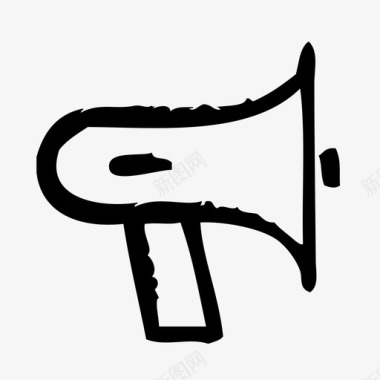 扩音器应用程序界面图标图标