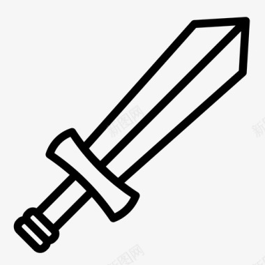 长剑武器游戏图标图标