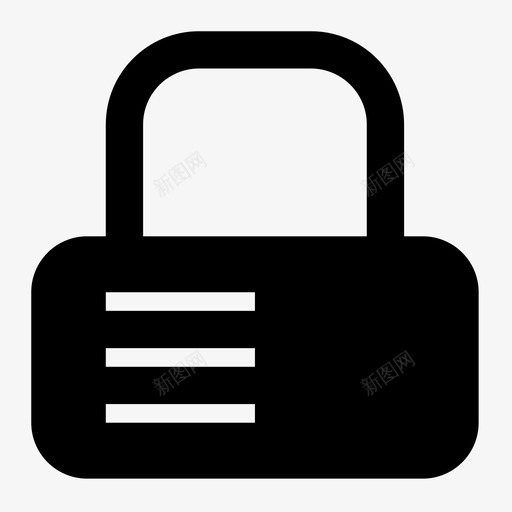 icon_locksvg_新图网 https://ixintu.com icon_lock