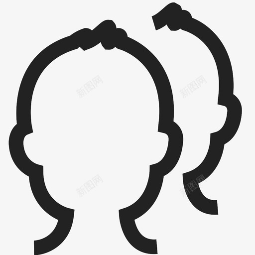 我的好友svg_新图网 https://ixintu.com 我的好友