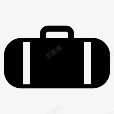 包行李手提箱图标图标