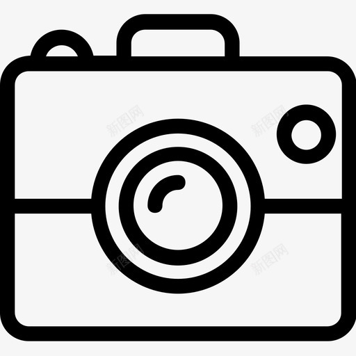 相机数码相机照片图标svg_新图网 https://ixintu.com 摄影 数码相机 照片 照片拍摄 相机 酒店平滑线条图标