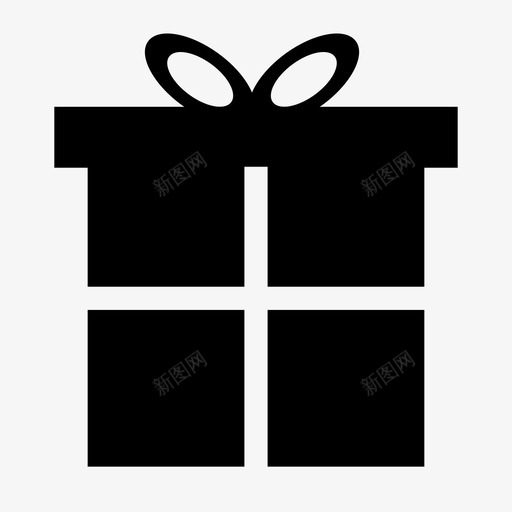 礼品盒庆祝活动派对图标svg_新图网 https://ixintu.com 圣诞礼物 庆祝活动 派对 礼品盒 礼物