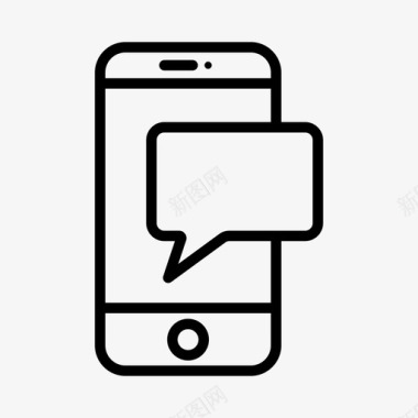 手机短信手机聊天手机电子邮件图标图标