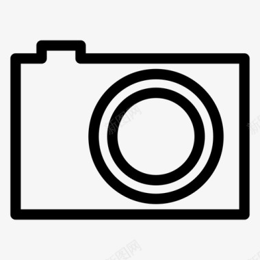 数码相机摄影袖珍相机图标图标