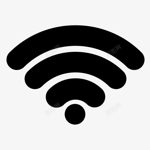 wifi-1svg_新图网 https://ixintu.com wifi-1