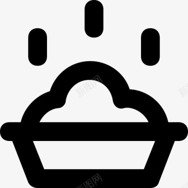 碗食物食物碗图标图标