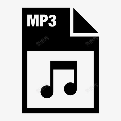 文件格式-mp3svg_新图网 https://ixintu.com 文件格式-mp3 mp3