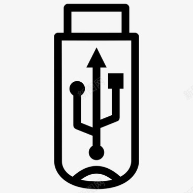 usb驱动器usb徽标图标图标