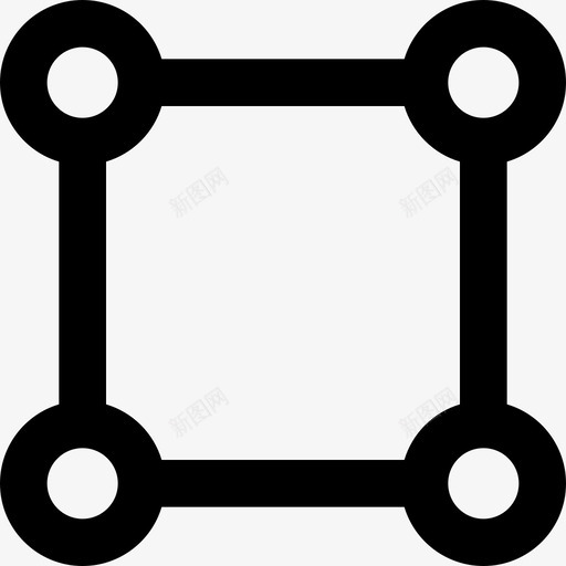 裁剪帧图标svg_新图网 https://ixintu.com 内容编辑4像素笔划48x48像素 帧 矢量化 裁剪 调整大小