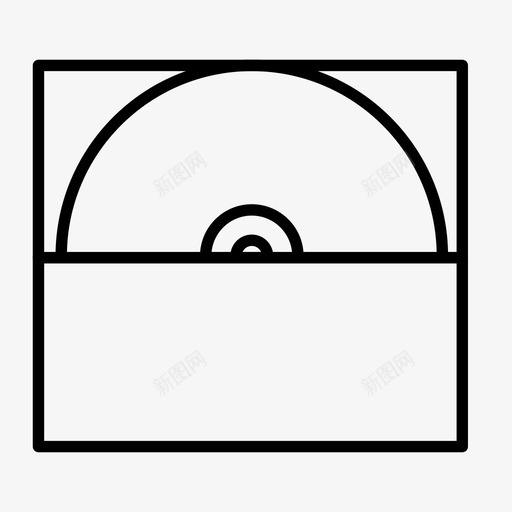 光盘90年代cd图标svg_新图网 https://ixintu.com 90年代 cd 光盘 存储 数据 生活笔记 音乐