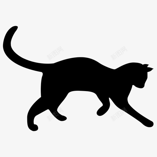 猫svg_新图网 https://ixintu.com 猫 mao