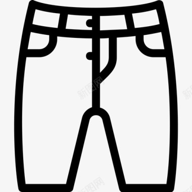 短裤百慕大泳装图标图标