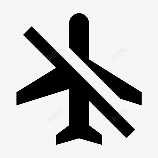 airplanemode-offsvg_新图网 https://ixintu.com airplanemode-off