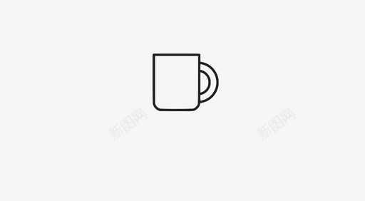 杯子咖啡杯饮料图标svg_新图网 https://ixintu.com 咖啡杯 杯子 饮料