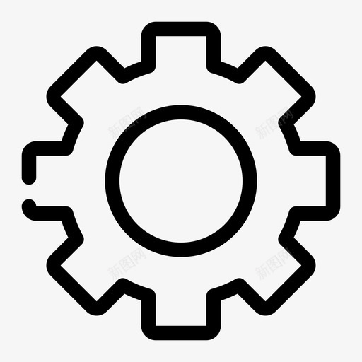 设置配置选项图标svg_新图网 https://ixintu.com 经济间隙 设置 设置档位 车轮 选项 配置
