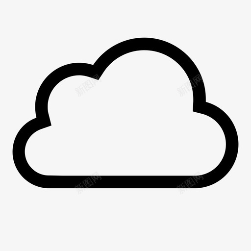 云天空图标svg_新图网 https://ixintu.com 云 天空