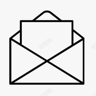 信封邮件邮递图标图标