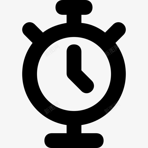 秒表计时器倒计时图标svg_新图网 https://ixintu.com 倒计时 教育平滑线图标 秒表 计时器 速度