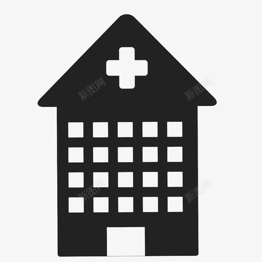 icon-公立医院svg_新图网 https://ixintu.com icon-公立医院