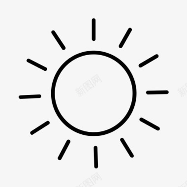 太阳墨西哥西班牙图标图标