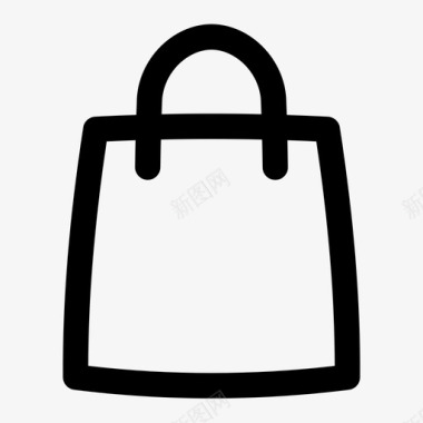 购物袋用户界面图标图标