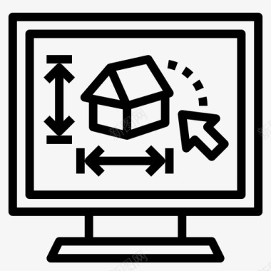 家居软件建筑程序图标图标