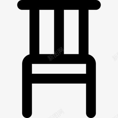 厨房椅办公椅餐椅图标图标
