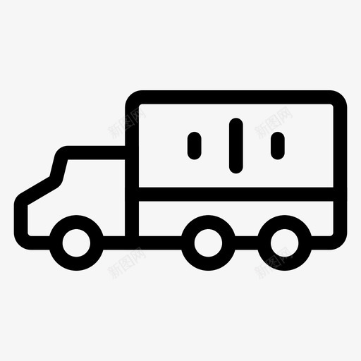 拖车送货物流图标svg_新图网 https://ixintu.com 拖车 旅行 物流 车辆 运输 运输线路图标 送货