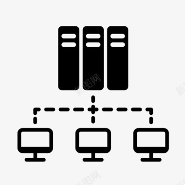 服务器网络数据数据服务器图标图标