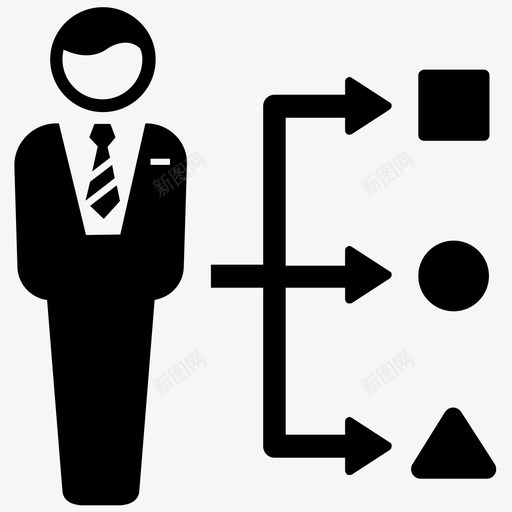 个人战略商业管理图标svg_新图网 https://ixintu.com 个人战略 商业 管理 计划