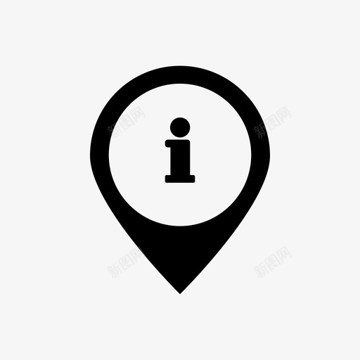 pin信息地图pin图标svg_新图网 https://ixintu.com pin 信息 地图pin