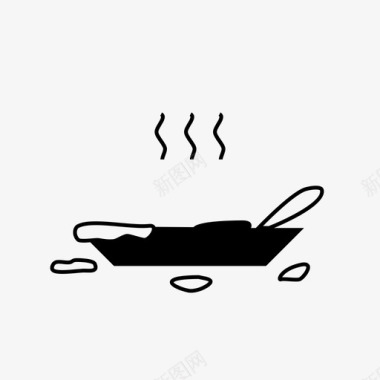 食物咖喱脏的图标图标