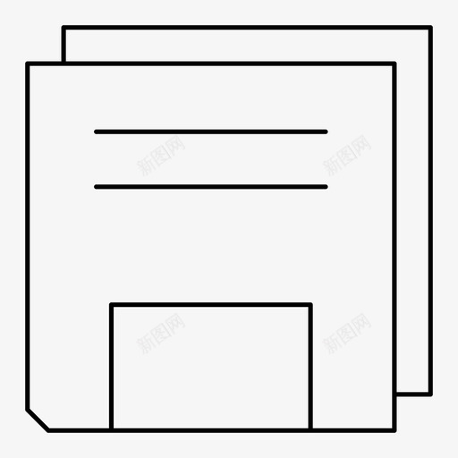 保存文件软盘记录图标svg_新图网 https://ixintu.com 保存文件 存储器 文件和文件夹 记录 软盘