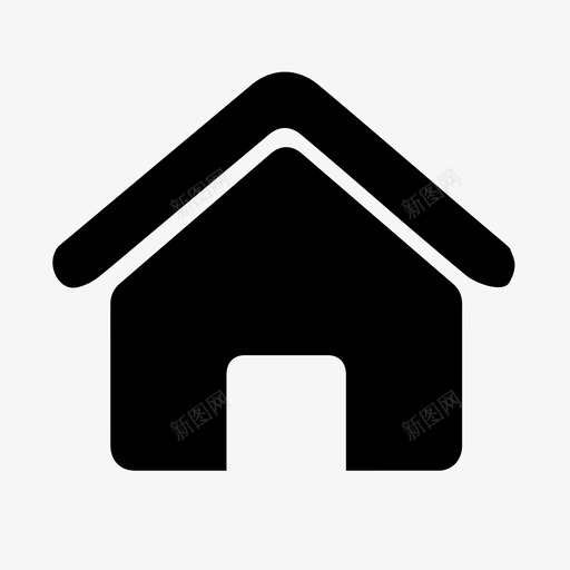 房子(1)svg_新图网 https://ixintu.com 房子(1)