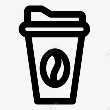 饮料卡布奇诺咖啡图标图标